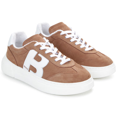 Tenis BOSS beige para niños y adolescentes